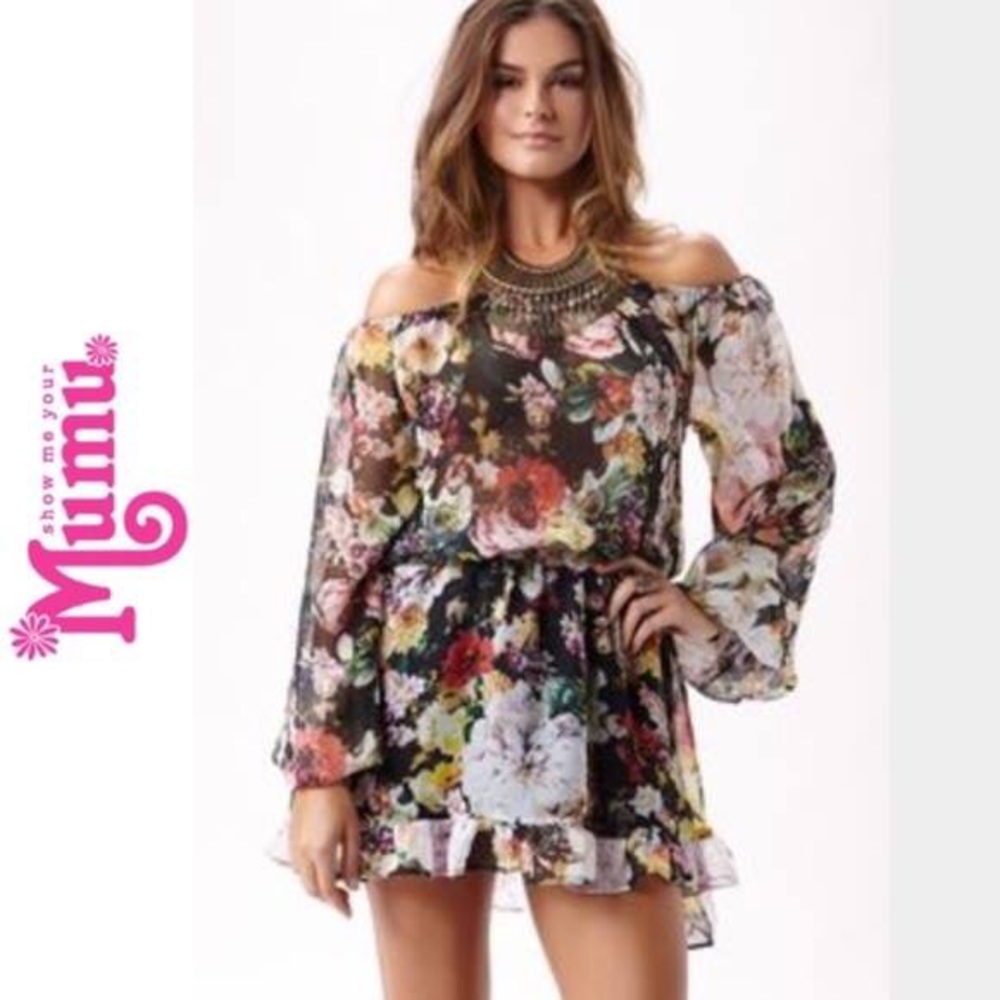 Show Me Your Mumu Leelee Ruffle Madame la Fleur - Picture 2 of 2